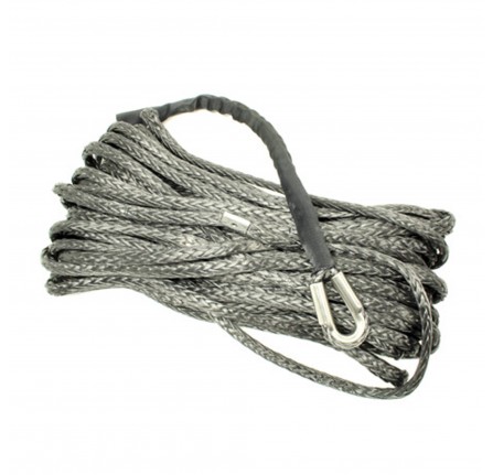 Synthetic Rope 11mm x 24 Meters Silver Grey