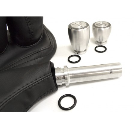 Alloy Premium Gear Shift & Gaiter Kit - LT77 - Black Stitch