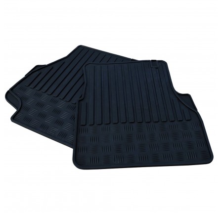 90/110 Defender Rubber Mats Front RHD