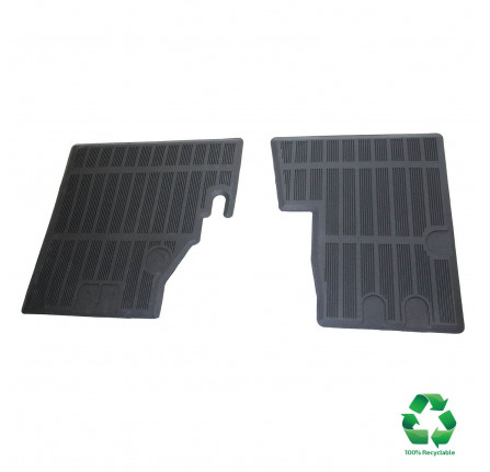 Series One 86" 88" 107" Front Floor Mats Pair Suitable for RHD and LHD