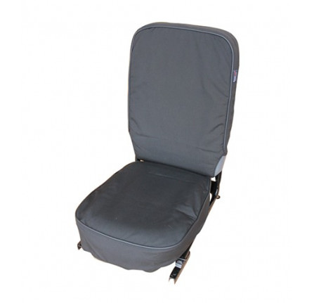Front Centre Seat Black Canvas Cover for Defender