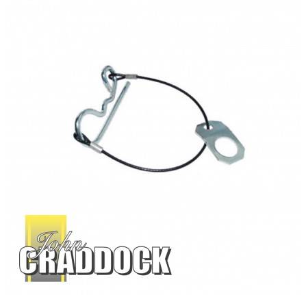 Chain Tag and Clip for Dixon Bate Pin and Ball Hitch