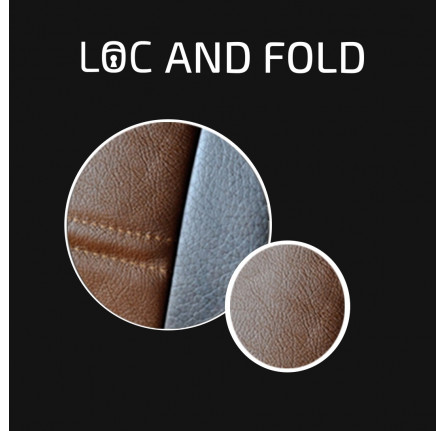 Lock & Fold (L/H) - Bespoke Leather Forward Facing Lock & Fold (L/H) (Inc Fixings, Seatbelt & Instr.) Bespoke Leather Option