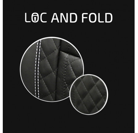 Lock & Fold (R/H) - Dxs Bespoke Leather Option Forward Facing Lock & Fold (R/H) (Inc Fixings, Seatbelt & Instr.) Dxs Bespoke Leather Option
