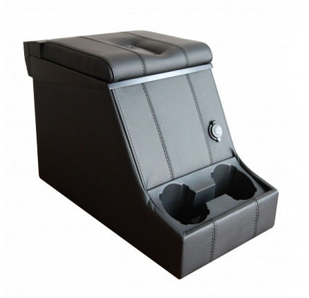 Premium Loc Box Black Leather