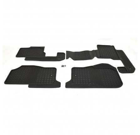 Rubber Mats Full Set - Discovery 3/4 LHD Front and Rear Contour Set