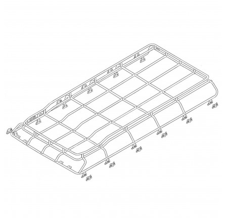 Safety Devices Defender 110 G4 Roof Rack 2.6M x 1.2M 40KGS