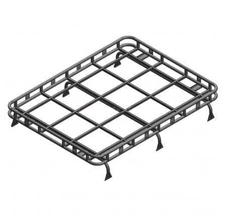 DA4724 Safety Devices Explorer Roof Rack Gutter Mount 2.0M x 1.14M