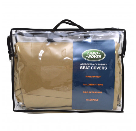 3RD Row Seat Covers Almond for Discovery Sport