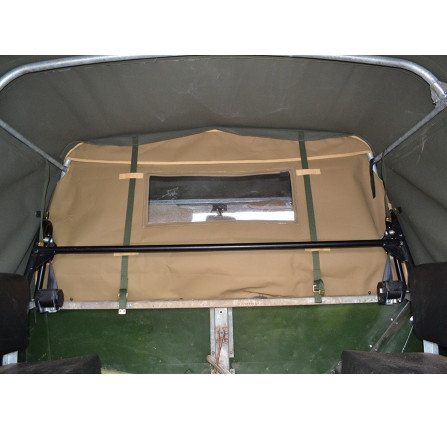 Fume Curtain 88/109 90/110 in Sand Flexible Rear Window