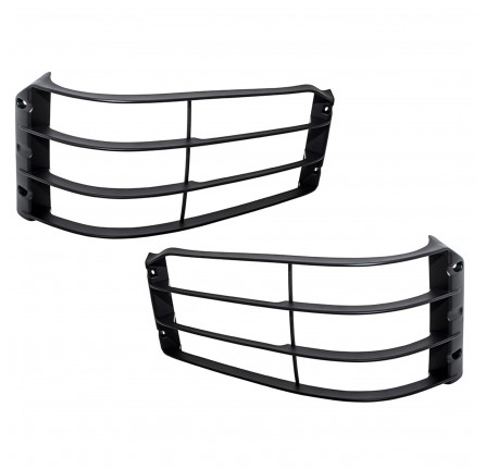 Front Light Guards Black Plastic Pair from 3A000000