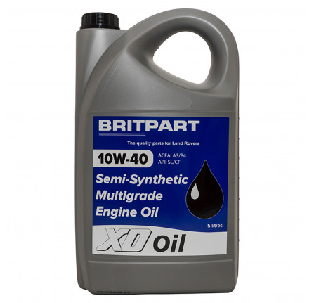 Oil 10W-40 Semi Synthetic 5 Litres