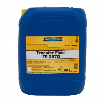 Ravenol TF-0870 Fully Synthetic Transfer Case Lubricant 20L