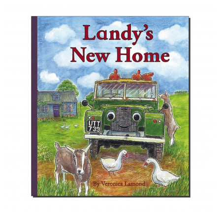 The Story Of Landys New Home Jack and Landy Are Busy Setting up Their Small Holding But Landy Feels Left Out. When Fender Arrives, Landy Realizes He Hasnt Been Forgotten After All. by Veronica Lamond Excellent Gift for A Land Rover Fan Whatever Their