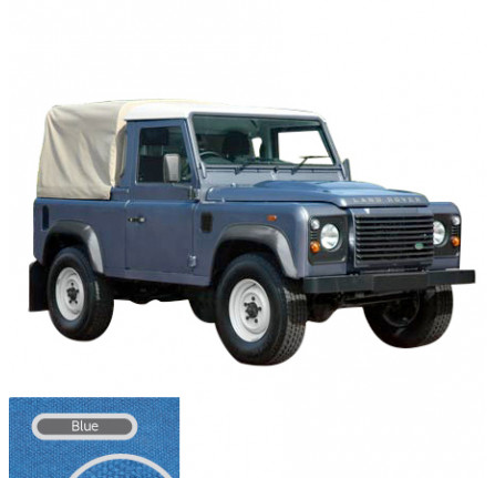 109 Inch 3/4 Hood Blue Canvas - Wsw