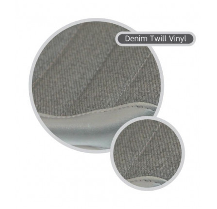 Modular Seat Denim Twill Vinyl Modular Seat Denim Twill Vinyl. Includes Runners, Sold in Pairs, Priced Per Pair.