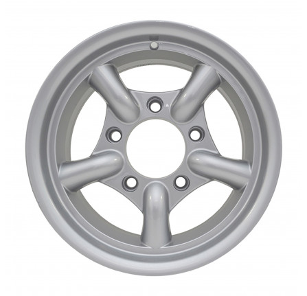 8 X16 Mach 5 Alloy Rim Silver