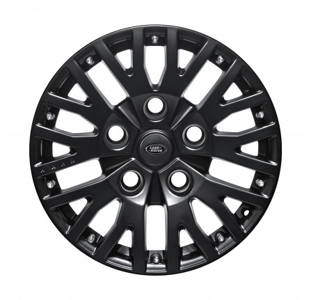 8X18 Kahn 1983 Black Defender Alloy Wheel 5/165 Minimum Order Of X4