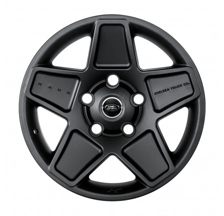 9X20 Kahn Mondial Black Defender Alloy Wheel 5/165 Minimum Order Of X4