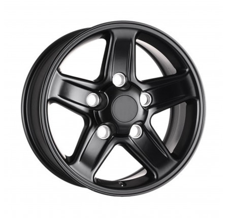 7X16 Gloss Black Boost Style Alloy Wheel 5/165 ET33
