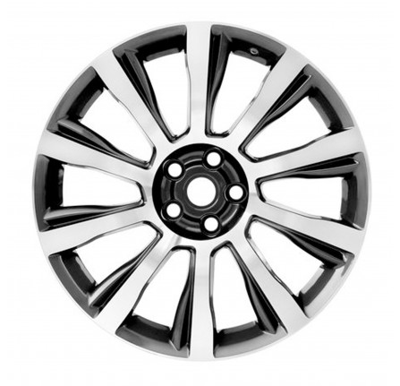 21 x 9.5 Alloy Wheel 10 Spoke Diamond Turned