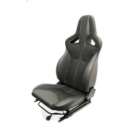 Elite Sports Seat (Heated) Pair Black Span-mondus Cloth