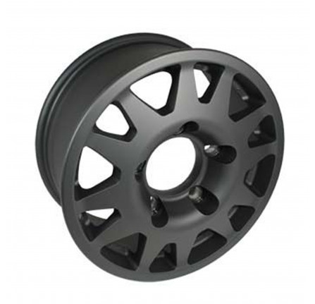 No Longer Available 7X16 Terrafirma Dakar Black Alloy Wheel