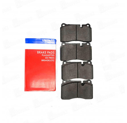 Unipart Brake Pad Kit Non Genuine Front R/R 4.2 Supercharged and 3.6 V8 Diesel. R/Sport 4.4 V8 from 6A000001 2005 My
