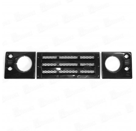 Kbx Defender Grille & Lamp Set - Santorini Black