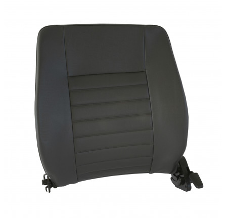 Backrest Outer LH in Grey Vinyl