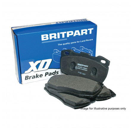 Rear Brake Pads for Defender from Chassis 7A000001 2007
