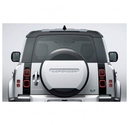 Defender (2020 on) Spare Wheel Cover - Silver