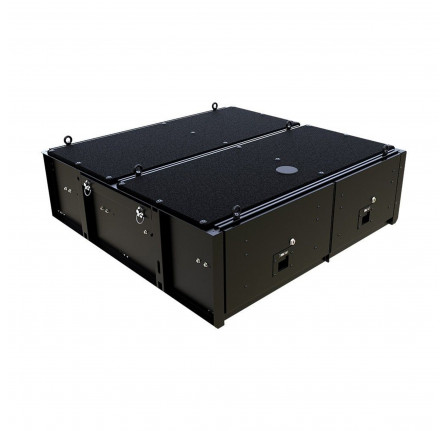 Front Runner Drawer Storage System Discovery 3-4 Universal Product Dimensions: 976mm (38.4") L x 1003mm (39.5") W x 318mm (12.5") H