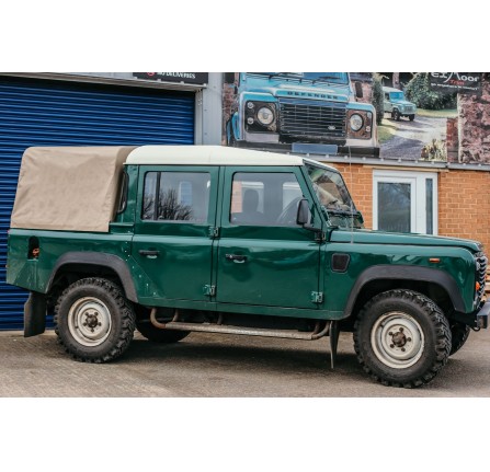 Defender 110 Crew Cab Sand Pvc Hood