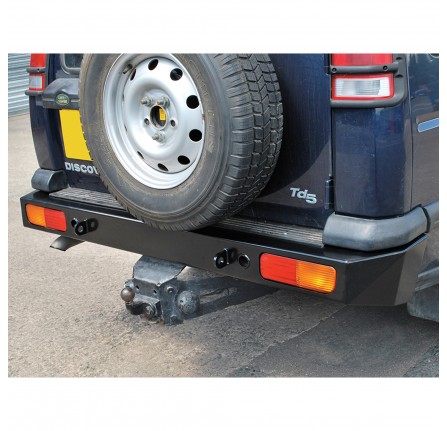 One Piece Heavy-duty Rear Bumper 4mm Steel Discovery 2