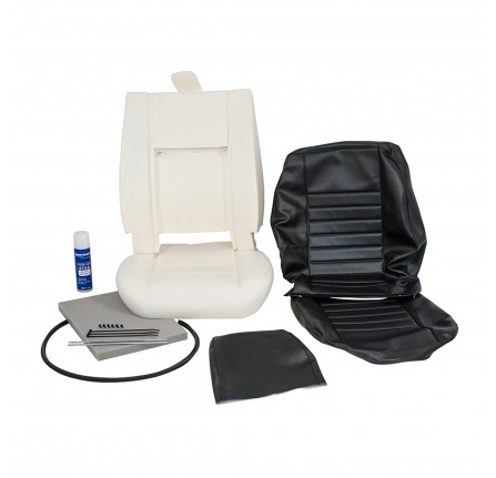 Single Seat Retrim Kit Black