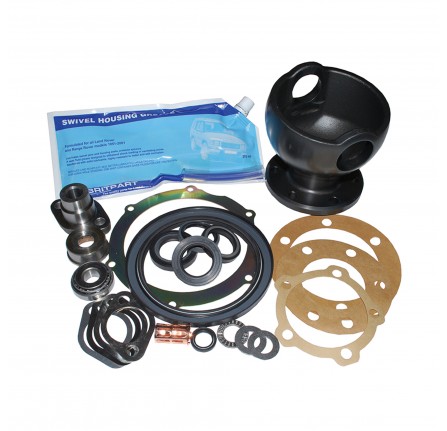 Swivel Kit for Discovery 1 and Range Rover Classic with Abs Kit Includes Swivel Housing Swivel Pin Brg Gasket Oil Seals Plate Shims Joint Washers Swivel Pin Upper and Grease