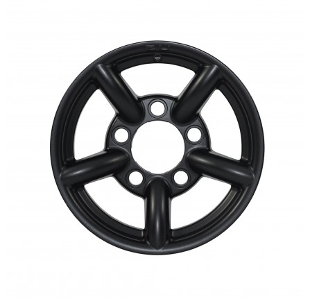 16X7 Black Matt Zu Land Rover Alloy Wheel 11mm Offset