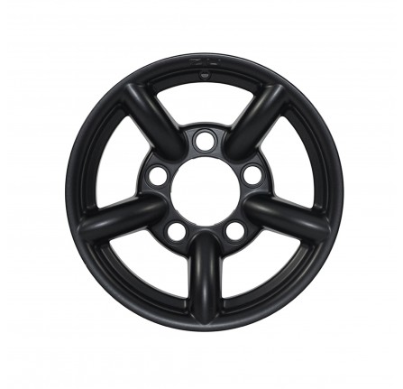 16X7 Black Matt Zu Land Rover Alloy Wheel 11mm Offset