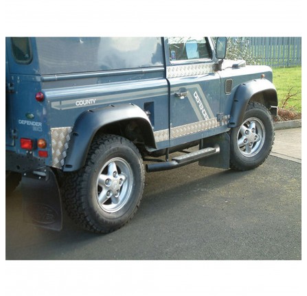 Unbreakable Plastic Extended Wheel Arch Kit for Defender