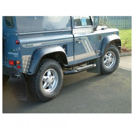 Defender Unbreakable Plastic Extended Wheel Arch Kit