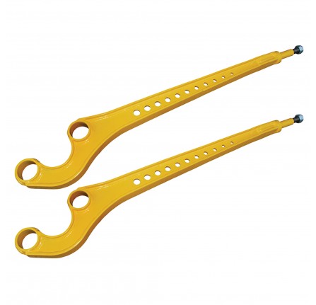 3 Degree Ultra Light Rad Arm 1 to 3 Inch Lift 1994 on Use with NTC6781 & DA2353 Bushes