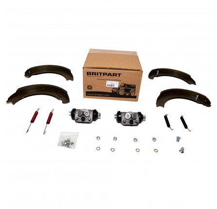 SWB Rear Brake Kit up to 1980 Shoes Cylinders and Springs