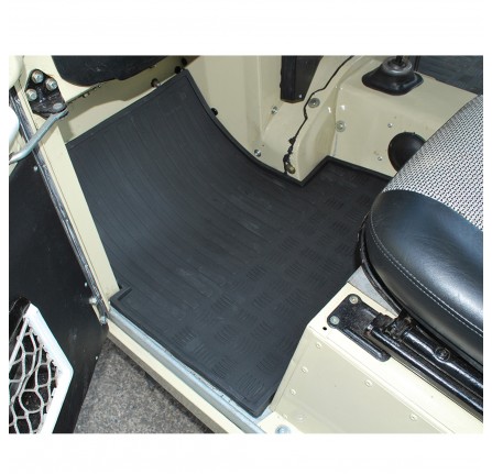 Series 2/3 Rubber Black Mats Front Pair RHD/LHD