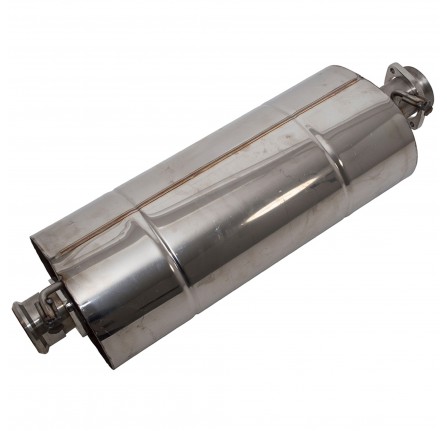 Stainless Steel Silencer Centre 90 300TDI from TA999222