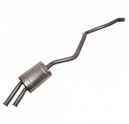 Stainless Steel Exhaust Tailpipe Single EFI R/Rover