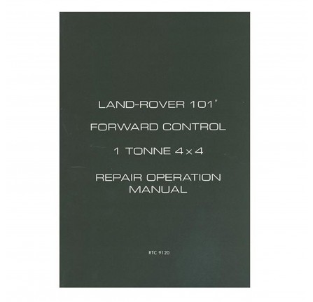 Genuine Workshop Manual Land Rover 101 Forward Control