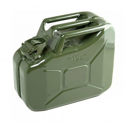Steel Jerry Can 10L Green