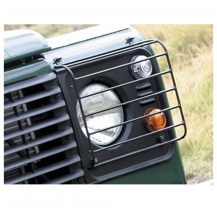Headlamp Guards Front Defender (Pair) Wolf Style