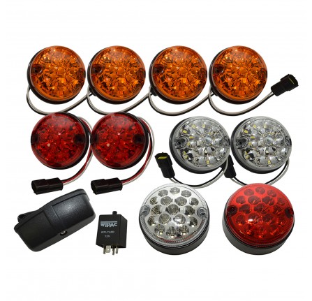 Deluxe Coloured Lens Led Light Kit for Defender 90/110 and Series 3